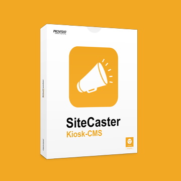 SiteCaster - модуль воспроизведения контента в системах Digital Signage (входит в SiteKiosk)