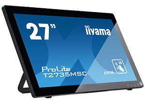 IIYAMA ProLite 27" T2735MSC-B3 bookstand + webcam