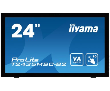 IIYAMA Prolite 24" T2435MSC-B2 bookstand + webcam