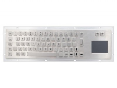 Металлическая клавиатура с тачпадом